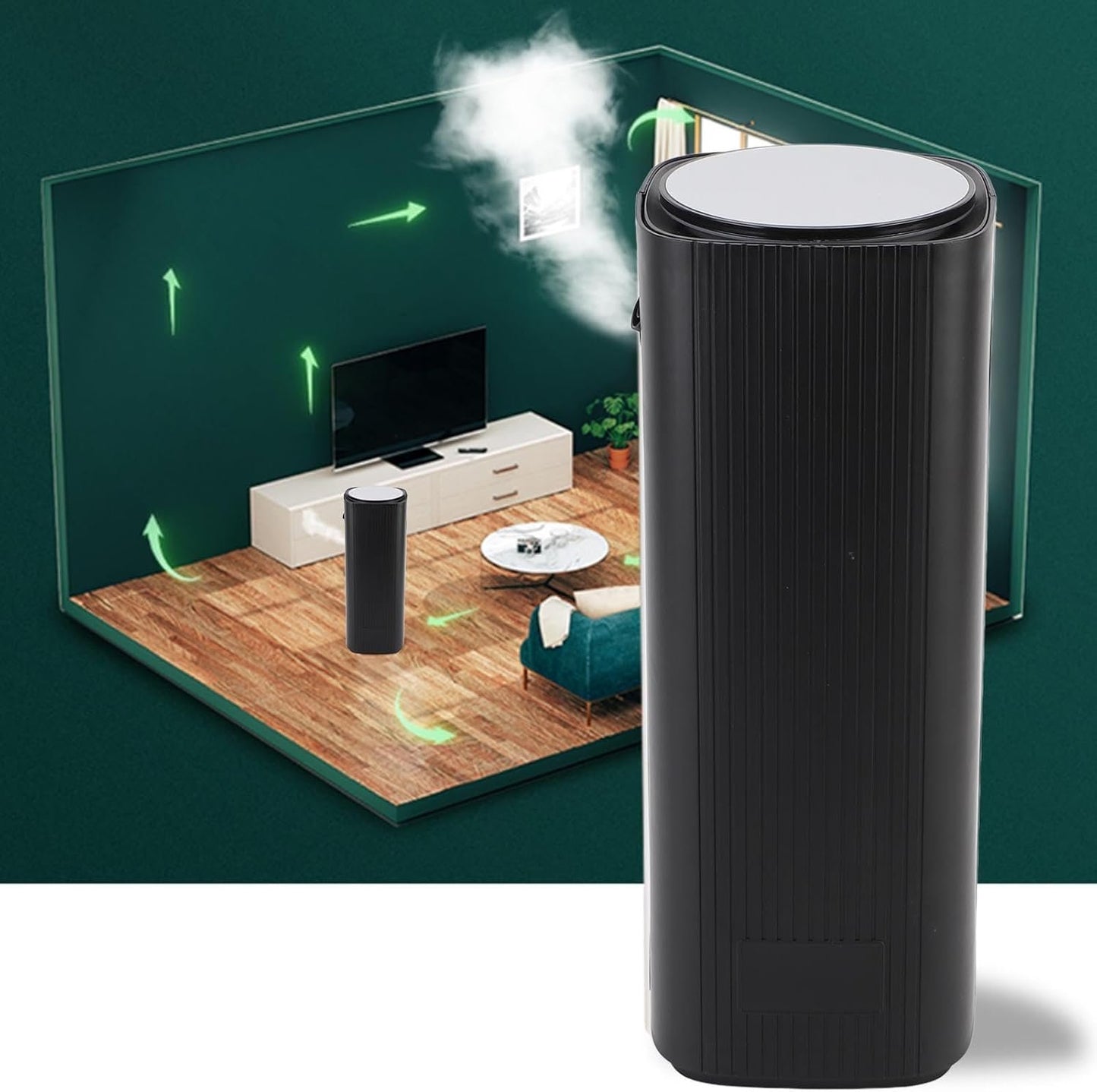 Smart Scent Air Machine, 900ml Quiet Bluetooth APP Control Aromatherapy Diffuser 750㎡ Essential Oil Diffuser with Ambient Light and Sound for Home Hotel Office Spa Club (US Plug
