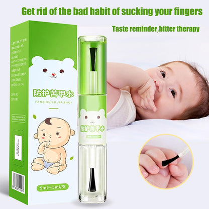 Stops Nail Biting - Stop Formula For Not Biting Nails | 10ml Stop Thumb Sucking For Kids, Long-lasting Protective Effect Prevents Finger Sucking Habits For Toddler Boys Girls Children