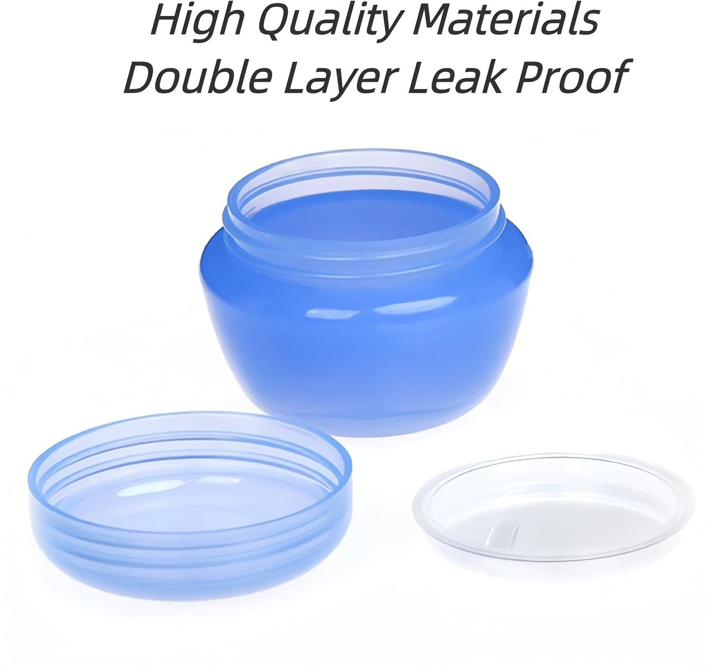 Travel Containers, 20 Gram Travel Accessories Bottles Containers for Toiletries, Cosmetic,Face Body Hand Cream, Lotion,Makeup,21 Pieces