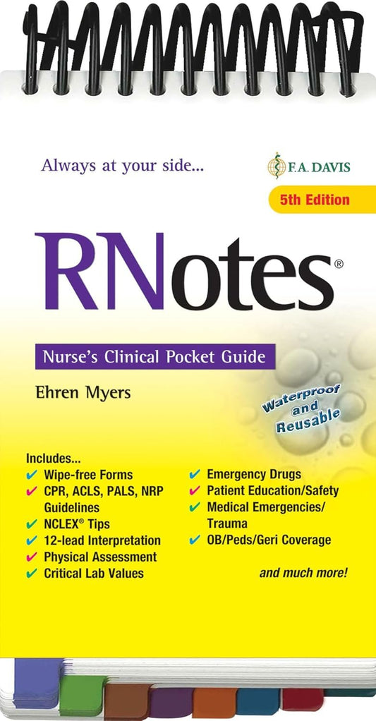 RNotes: Nurse's Clinical Pocket Guide