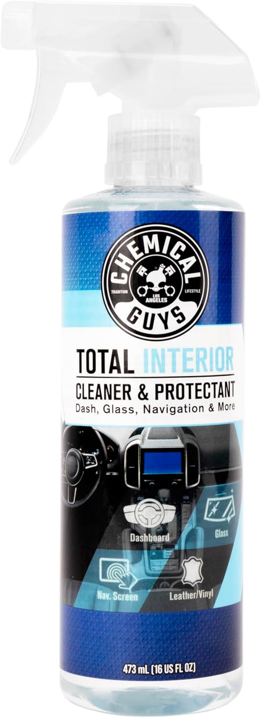 Chemical Guys Total Interior Cleaner & Protectant, Safe for Cars, Trucks, SUVs, Motorcycles, RVs & More, 473 ml