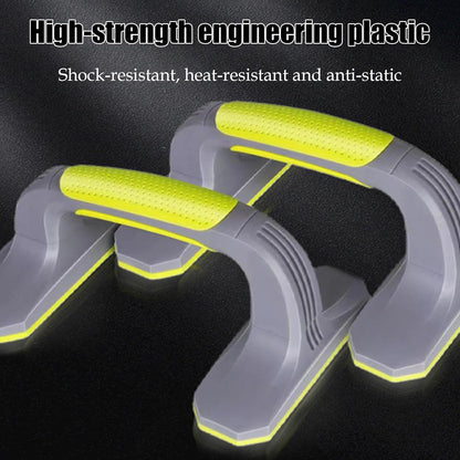 Pushup Handles, Non-Slip Grips, 2 Pack Ergonomic Helper, Adjustable Strength Training Equipment, Fitness Gear for Chest Arm Musle Workouts, 7,87 x 5,51 x 3,54 pollici