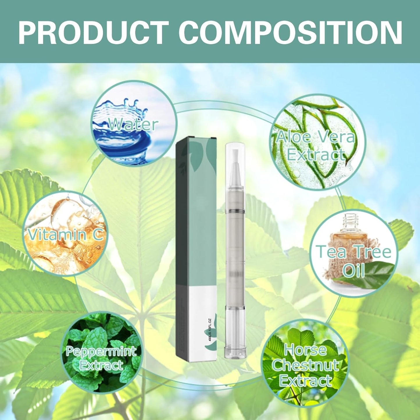 4 Pieces Nail Care Oil Pen, Nail Care Oil Pen Nourishing, Nail Moisturizer Oil, Deeply Moisturizes and Nourishes