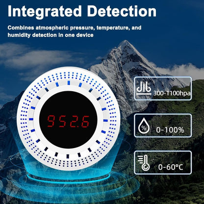 Blelsa Tuya Ligent Atmospheric Pressure Sensor with Temperature and Humidity Detection Function Integrated Home Automation Device Multicolor Tuya Version