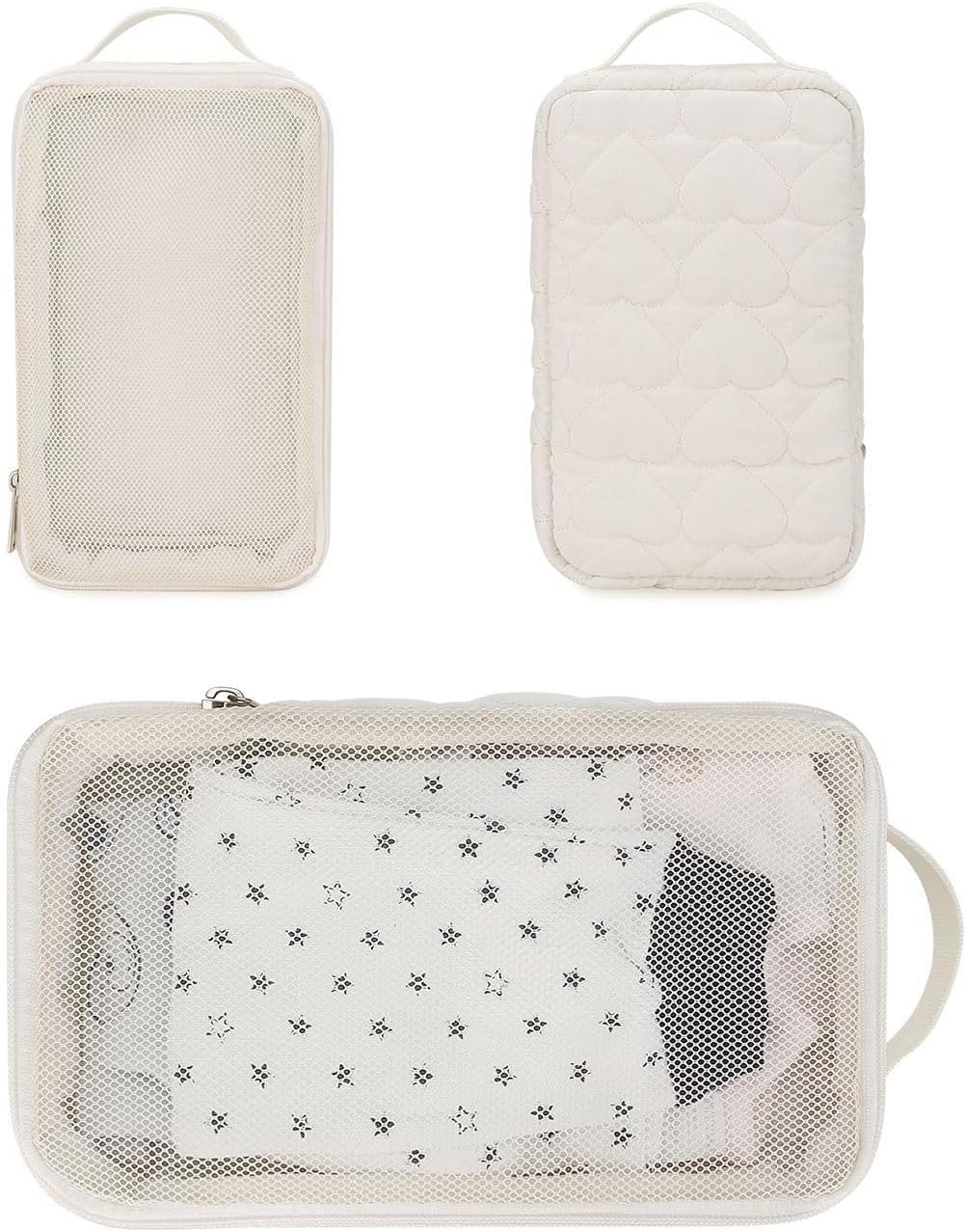 Diaper Bag Organization, Nursery Toiletry Storage Travel Packing, Waterproof Lightweight Cloth Organizer with Multiple Uses, Ideal for Adults, Family, Friends 9.84x5.91x1.57 Inch