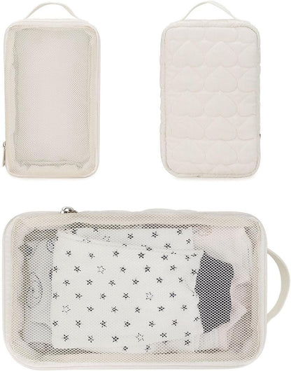 Diaper Bag Organization, Nursery Toiletry Storage Travel Packing, Waterproof Lightweight Cloth Organizer with Multiple Uses, Ideal for Adults, Family, Friends 9.84x5.91x1.57 Inch