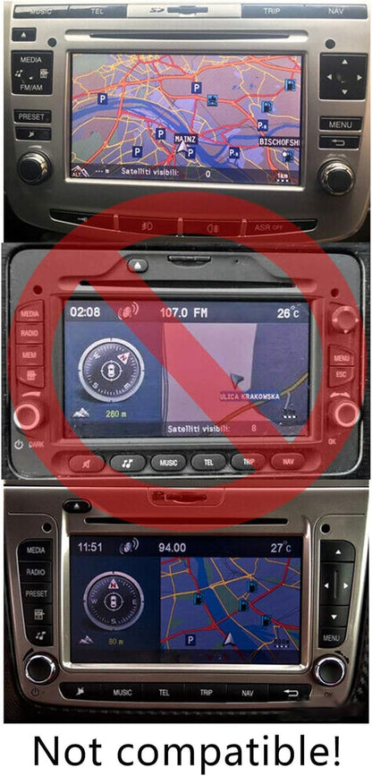 Akozon Car Bluetooth Audio Adapter Accessories Radio Stereo Suitable for Mito/Giulietta/Brera, Electronic Accessories Bluetooth Music Adapter Bluemusic for Giulietta