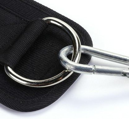 Weight Training Belt, Squat Fitness Gear, Steel Chain Support, Ergonomic Waist Fit, Heavy Load Capacity, Black, Great for Deadlifts, Calisthenics, and Home Gym Workouts