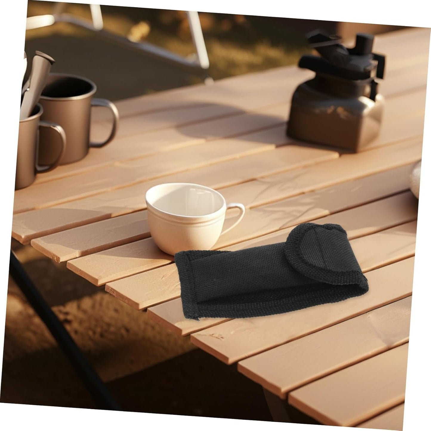 2pcs Outdoor Nylon Waist Cutter Bag Portable Storage Pouch for Camping Travel Home Cutter Holder for Organizing Outdoor Gear