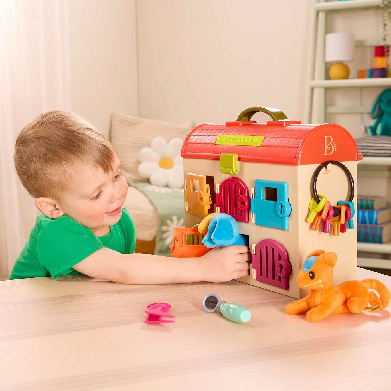 B. Critter Clinic Toy Vet Play Set