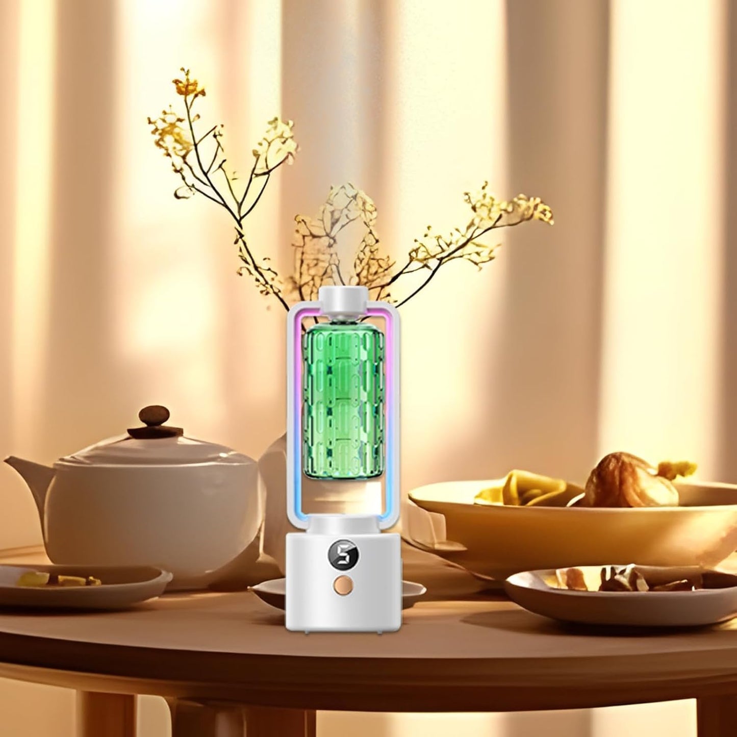 Ungtyb Aromatherapy Diffuser, Wall Mounted Electric Oil Dispenser, Adjustable Level Mist, Smart Timing and Cordless Design for Yoga Room, Toilet, Hotel, Nursery
