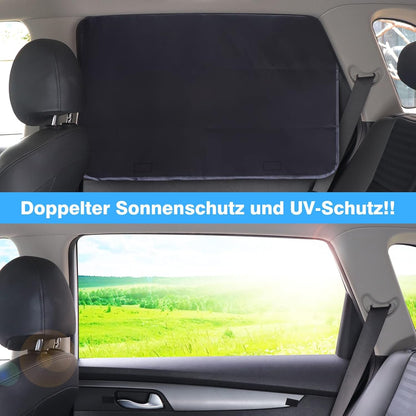 Tevlaphee Car Sun Protection, Magnetic UV Protection Window Curtain for Children Adults and Pets, Blackout Fenster