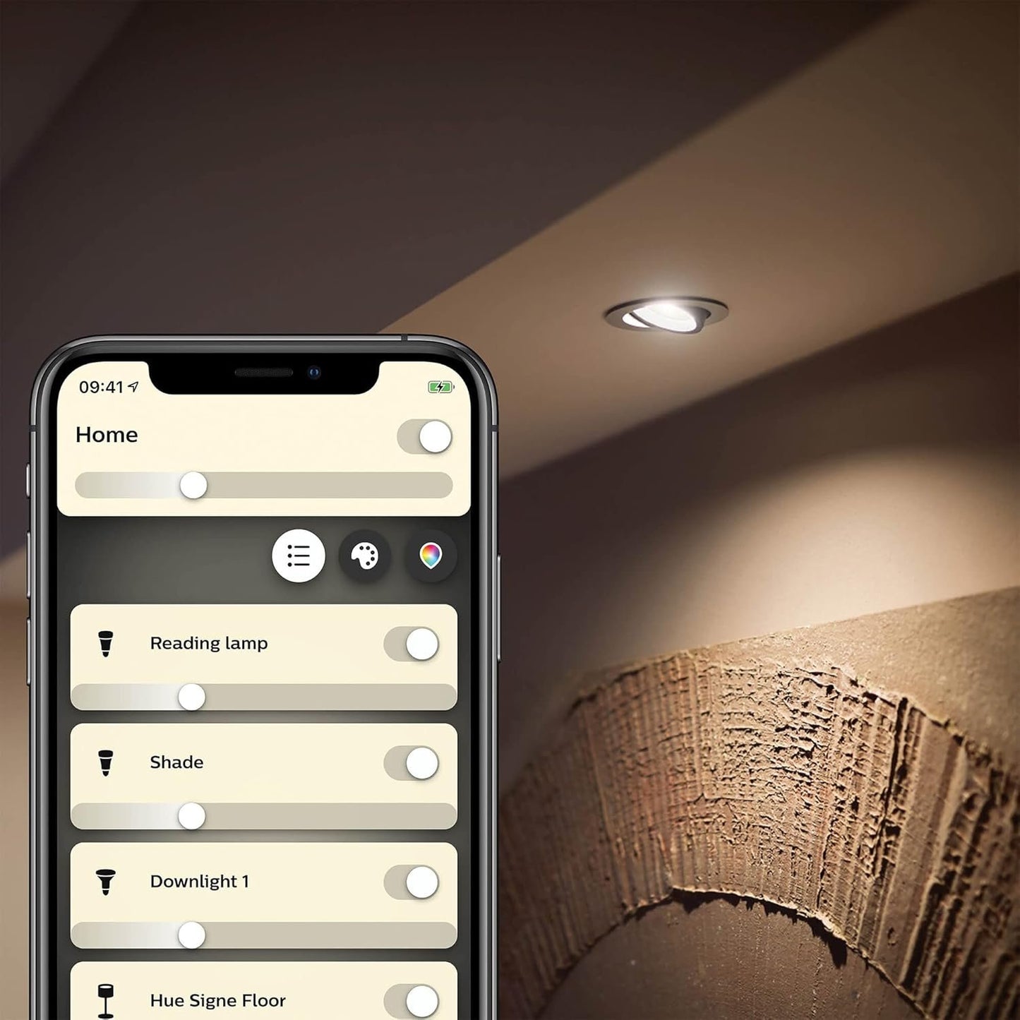 Philips Hue White Single Smart Spotlight Bulb LED [GU10 Spotlight] - 400 Lumens. Compatible with Alexa, Google Assistant and Apple Homekit
