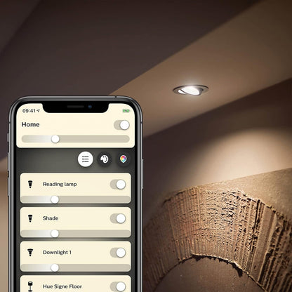 Philips Hue White Single Smart Spotlight Bulb LED [GU10 Spotlight] - 400 Lumens. Compatible with Alexa, Google Assistant and Apple Homekit