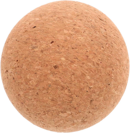 Mipcase palla da yoga muscolare per massaggio in sughero palla da massaggio in sughero palline da massaggio accessori per massaggi palla massaggiatore trucioli di sughero