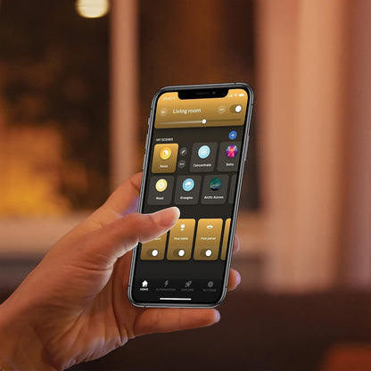 Philips Hue White Ambiance Single Smart Spotlight LED [GU10 Spotlight] - 350 Lumens (50W Equivalent). Compatible with Alexa, Google Assistant and Apple Homekit HUEWAGU10BTV2