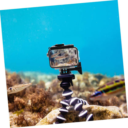 jojofuny Camera Housing Case with Dual Cold Shoe Mounts for Accessories Secure Protective Design