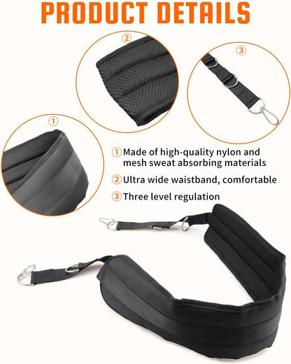 𝑻𝒉𝒊𝒄𝒌 𝑼𝒑𝒈𝒓𝒂𝒅𝒆𝒅 Adjustable Leg Press Rowing Strap, Fit for Bowflex Home Gym accessories, Fit for Ultimate 2 Blaze Elite Sport Blaze Sport Gym