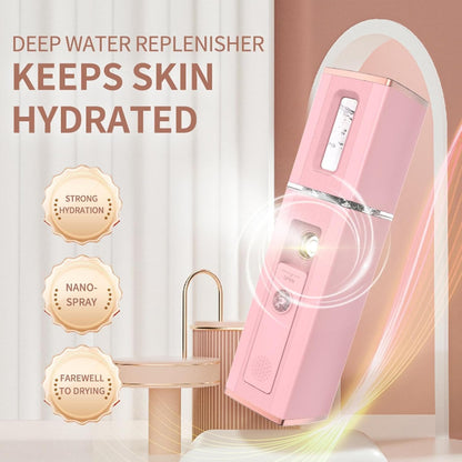 Face Mister, Face Spray, Rechargeable Humidifier, Fine Water Mist, Skin Hydration, Electric Face Mister, Portable Face Sprayer, Travel Beauty Tool, Deep Skin Hydration, Women's Skincare