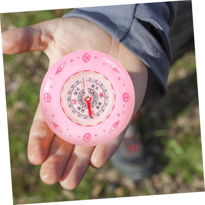 KOMBIUDA Metal Compass Hiking Mini Survival Compass Outdoor Accessory Plastic Mini Travel Compass