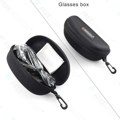 FreeMascot IPL Glasses 190nm-2000nm Laser Eye Protection Glasses for Tanning, Laser Hair Removal (Green)