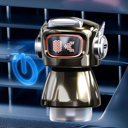 Ceprznvey Robot Car Vent Scent, aria condizionata clip freshener, 4 modalità veicolo perfume forniture decorazione interna fragranza per uffici domestici SUVs Trucks