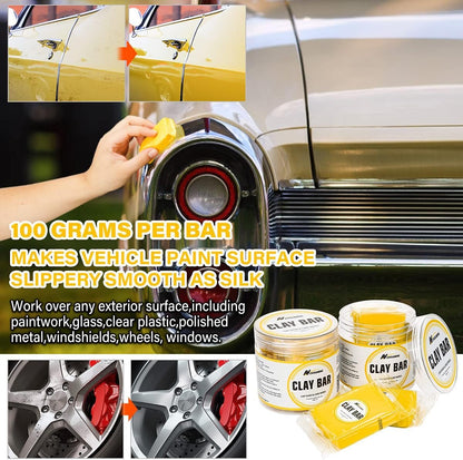 Car Clay Bar 8 Pack 800g, Premium Grade Clay Bars Detailing Magic Clay Bar Cleaner Auto Wash Bars with Washing and Adsorption Capacity for Car Wash Car Detailing Clean,RV, Bus,Glass Cleaning (8 Pack)