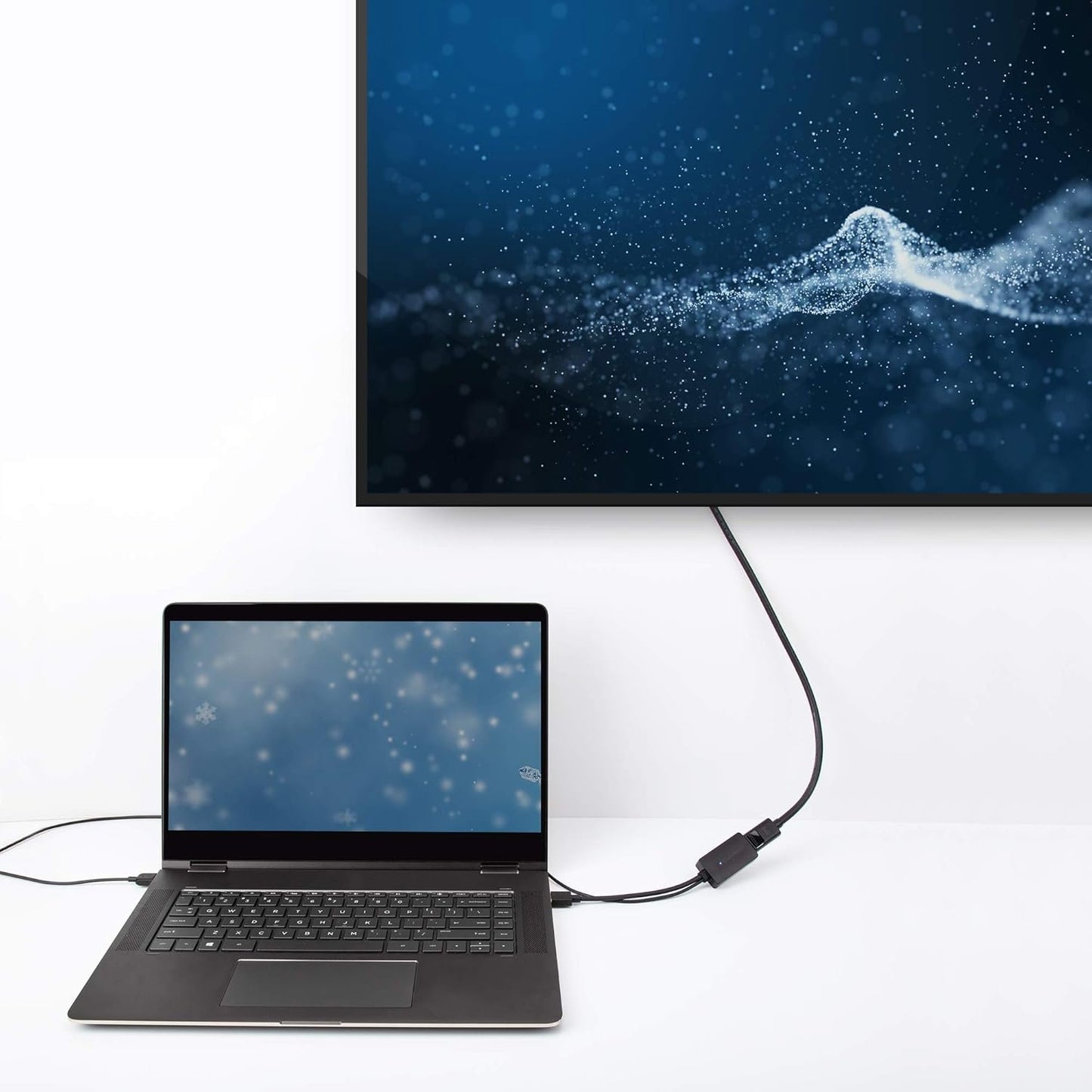 Cable Matters 4K HDMI to DisplayPort Adapter, HDMI to Display Port, HDMI Male to DP Female Adapter