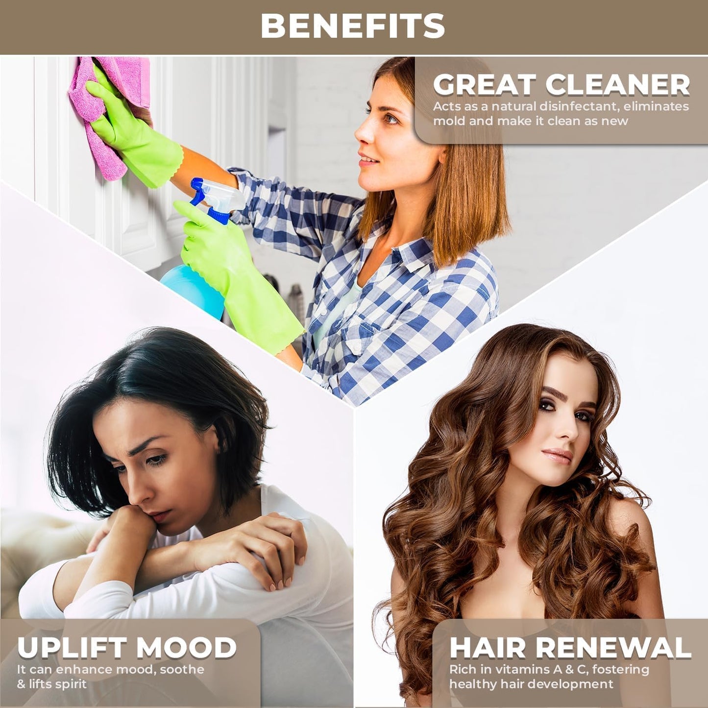 Lemon Oil for Aromatherapy | 100% Pure & Natural Lemon Hair Oil, Body Oil | Lemon Essential Oil for Cleaning | Lemon Oil for Skin Care & Hair Care |