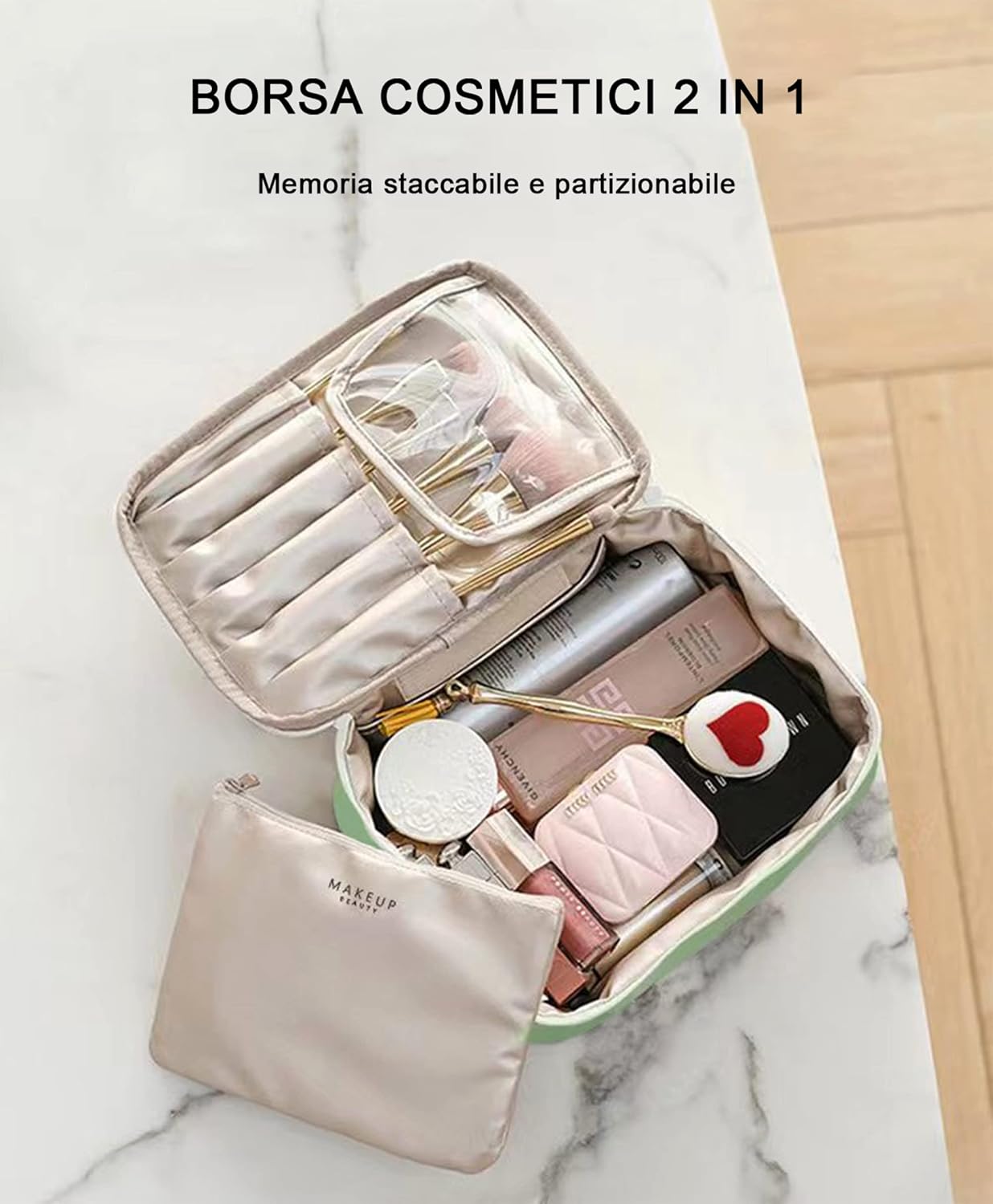 Beauty Case, green
