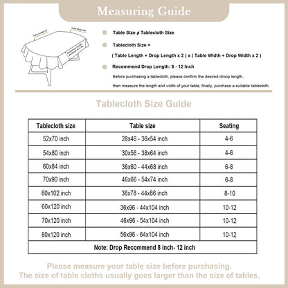 Wolkemer Faux Linen Oval Tablecloth Heavy Duty Wrinkle Resistant Fabric Table Cloths 60 x 102 Inch Beige Farmhouse Rustic Table Cover for Kitchen Dining Indoor Outdoor Tabletop Decoration