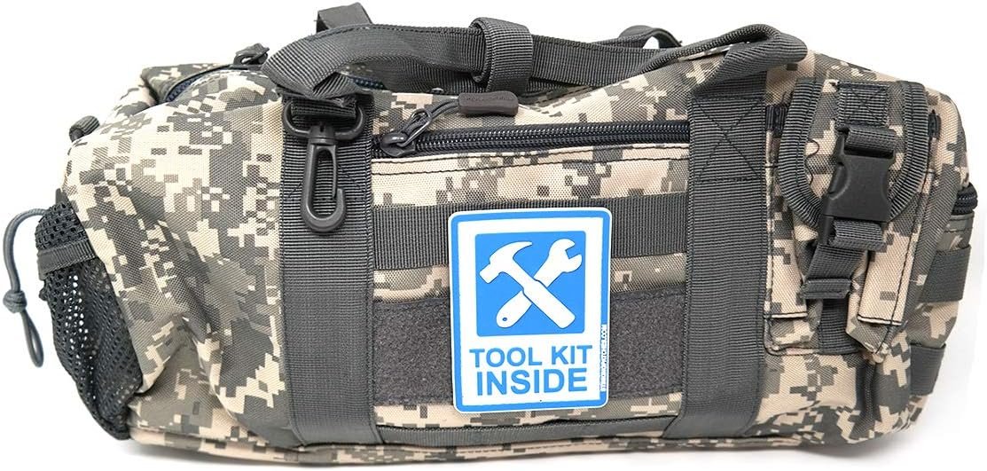 Tool Kit Inside PVC Tactical Patch | Great for Go Bags, Survival Kits, Bug Out Bags