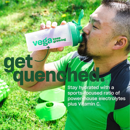 Vega Sport Hydration Electrolyte Powder Berry (40 Servings) Vegan Hydrator, Keto Friendly, Gluten Free, Non Dairy, Sugar Free, Non GMO, 148g (Packaging May Vary)