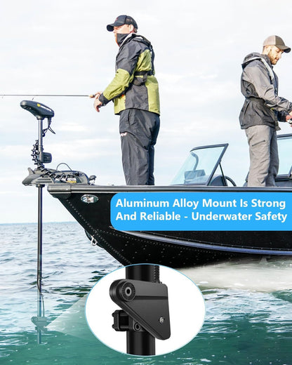 Aluminum Mount for Lowrance Eagle Eye 9 Sensor - Compatible with Various Rod, Easy Installation - Aluminum Alloy Material - Sturdy and Durable