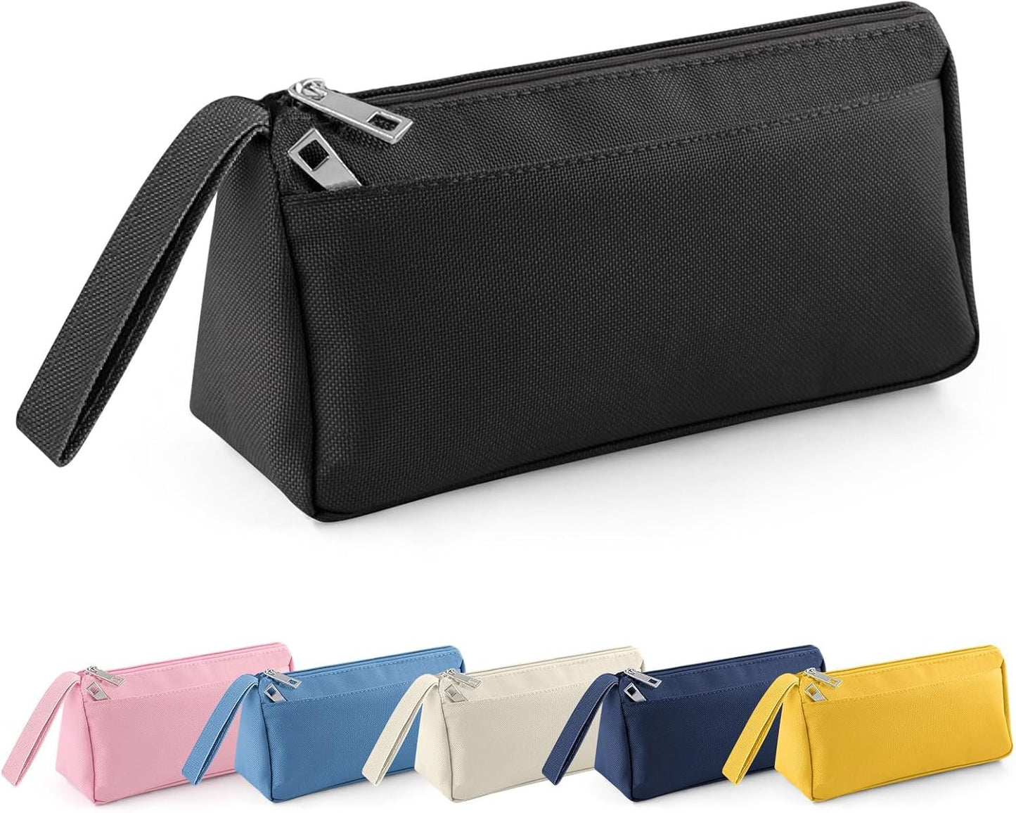 Vnezakl Travel Toiletry Bag for Women and Men Makeup Bag Shaving Bag Water-Resistant Hanging Double Compartments Organized for Toiletries Accessories Stationery Storage Bags