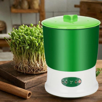 Ronyme Germogliatore Automatico per Fagioli con 3 modalità di Crescita E capacità a 2 Strati