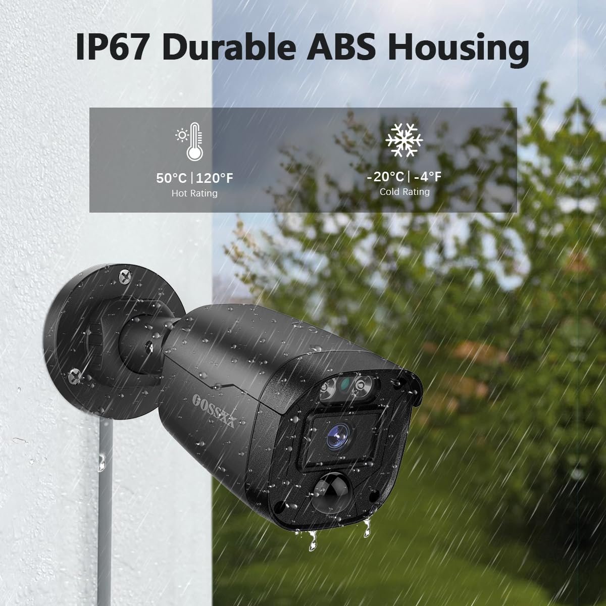 Full HD 5MP Definition Wired Security Camera System Outdoor Home Video Surveillance Cameras CCTV Camera Security System Outside Surveillance Video Equipment Indoor DVR Recorder