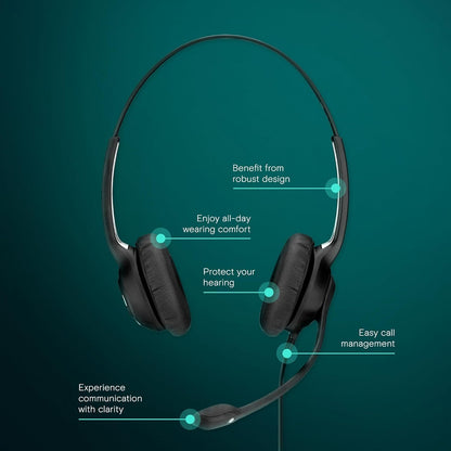 Sennheiser Sc 260 USB Ms Ii Stereo Headset, 1