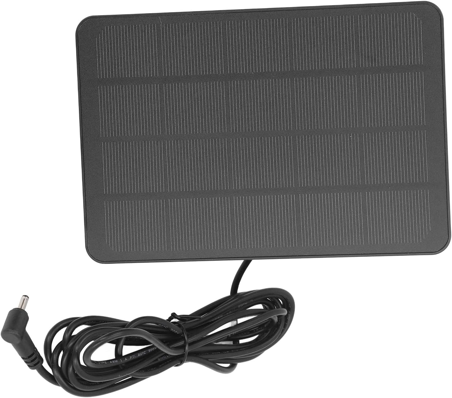 10W Portable Solar Charger, IP65 Portable Solar Panel with USB C Outputs for Stick Up Cam Battery for Ring Spotlight Camera Battery (CSP4W-DC-B)