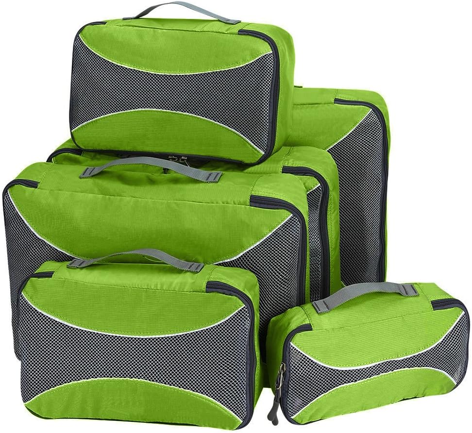 G4Free Packing Cubes 6pcs Set Travel Accessories Organizers Versatile Travel Packing Bags