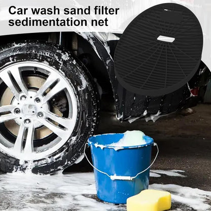 Car Wash Bucket Insert, Dirt Guard Filter, Auto Cleaning Net, Spot Detailing Accessory, Automotive Cleaner Sturdy, ABS, 13,19 x 10,63 x 2,56 pollici, for Efficient Debris, Care Tool