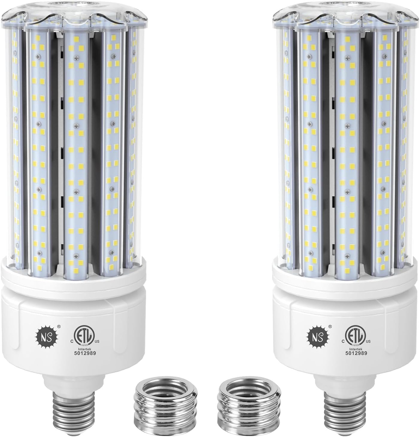 100W Smart LED Bulb with Motion & Dusk-to-Dawn Sensor (16,000LM 5000K | CRI 90 | Flicker-Free) - E26/E39 Base - A19 Shape Aluminum Cooling Core - ETL Certified.Not Dimmable & Hub APP Remote.