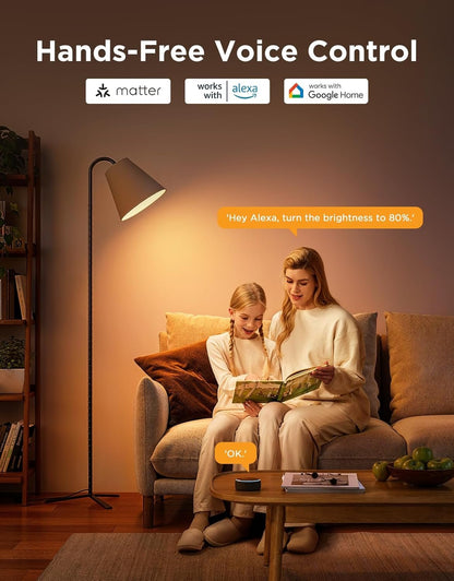 Govee BR30 Smart Light Bulbs, Works with Matter, Alexa and Google Assistant, LED Light Bulb, WiFi RGBWW Color Changing Flood Light Bulbs, Recessed Can Light Bulb, 2.4Ghz only, 850 Lumen, 4 Pack