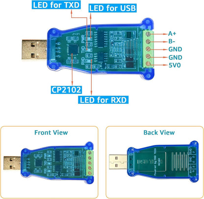 DSD TECH SH-U10 USB to RS485 Converter for Modbus