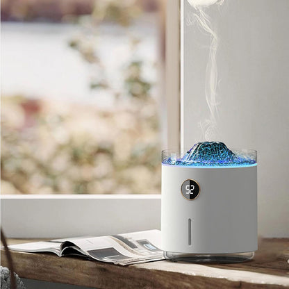 Flame Fire Essential Oil Diffuser, Adjustable Aromatherapy Mist Diffuser with Remote Control, Timeable, Lights for Large Room Home Office Yoga, Ultra Quiet Flame Air Aroma