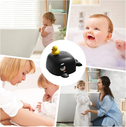 Whale Water Spray Toy, Fun Electric Toys, Interactive Bathtub Supplies Toddler Kids, Outdoor Water Play for Easter Swimming Friends Family Time, Battery Operated, 9.5x10x6.5cm