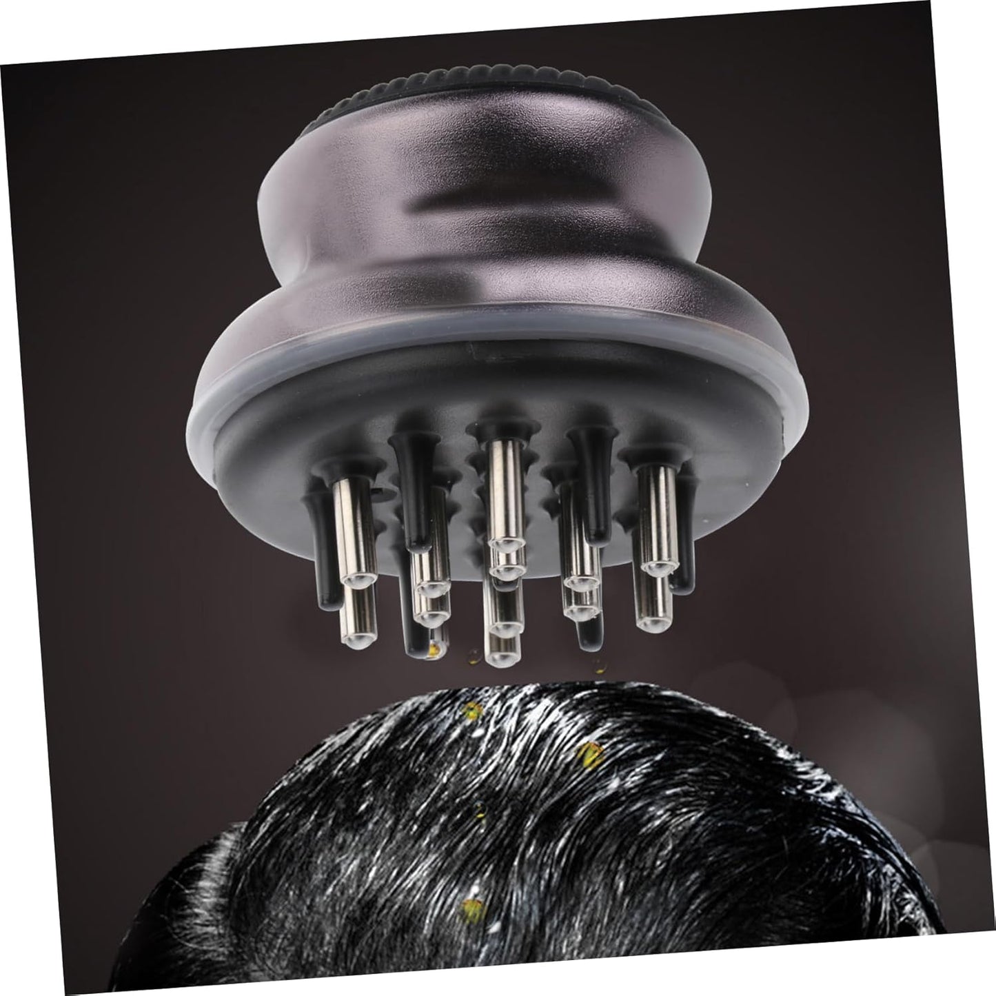 TOVINANNA Scalp Massager Hair Oiling Scalp Massage Brush Scalp Serum Roller Hair Growth Essence Applicator Scalp Care Treatment Brush