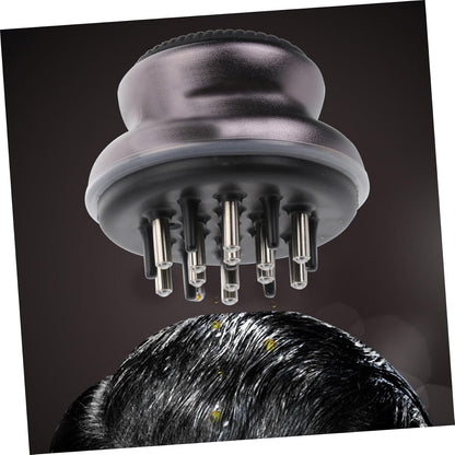 TOVINANNA Scalp Massager Hair Oiling Scalp Massage Brush Scalp Serum Roller Hair Growth Essence Applicator Scalp Care Treatment Brush