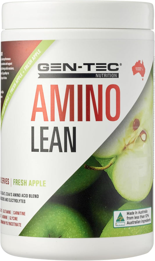 Gen-Tec Nutrition Fresh Apple Flavour Amino Lean Protein Powder 300 g