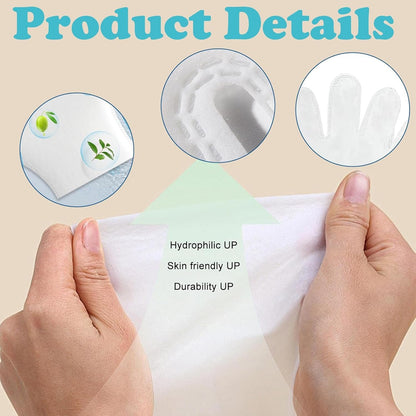 SSuirk 10 Count Pet Cleaning Gloves – No Rinse Grooming Wipes for Dogs & Cats – Cleaning Gloves for Fur, Face, Ears, Paws, and Eyes – Deodorizing, Waterless Pet Bath Wipes for Easy Grooming and Care
